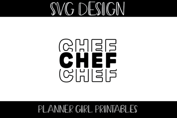 Download Chef SVG Design Occupation T-shirt - Chef svg Collection
