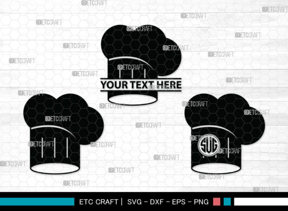 Download Chef Hat Monogram | Chef Svg | Cook SVG - Chef svg Collection