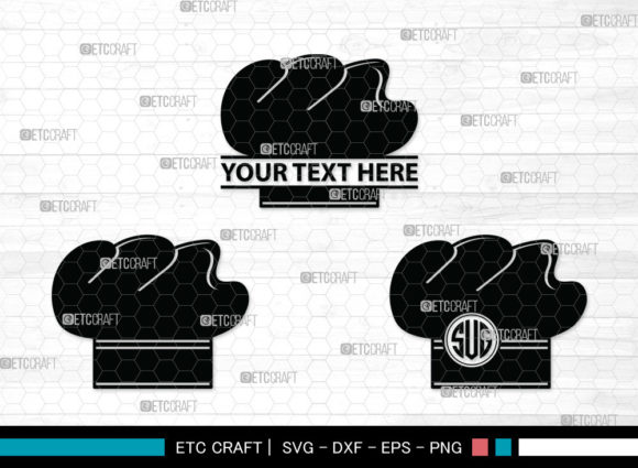 Download Chef Hat Monogram SVG | Chef Svg | Cook - Chef svg Collection