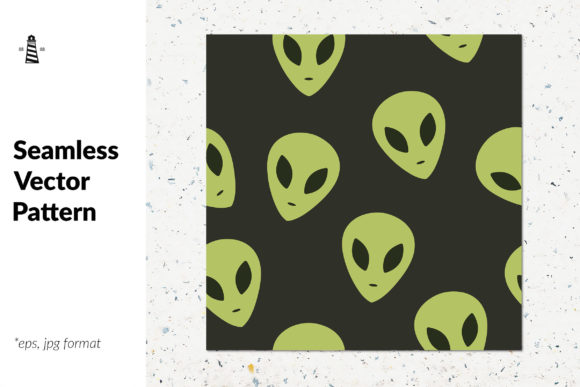 Download Alien Vector Seamless Pattern - Alien vector Collection
