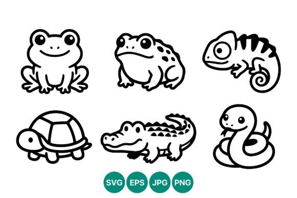 Download Cute Cartoon Animal Vector Art - Cartoon Collection